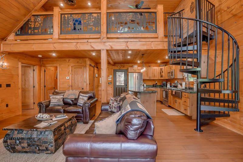 The Buckhorn By Stony Brook Cabins جاتلينبرج المظهر الخارجي الصورة
