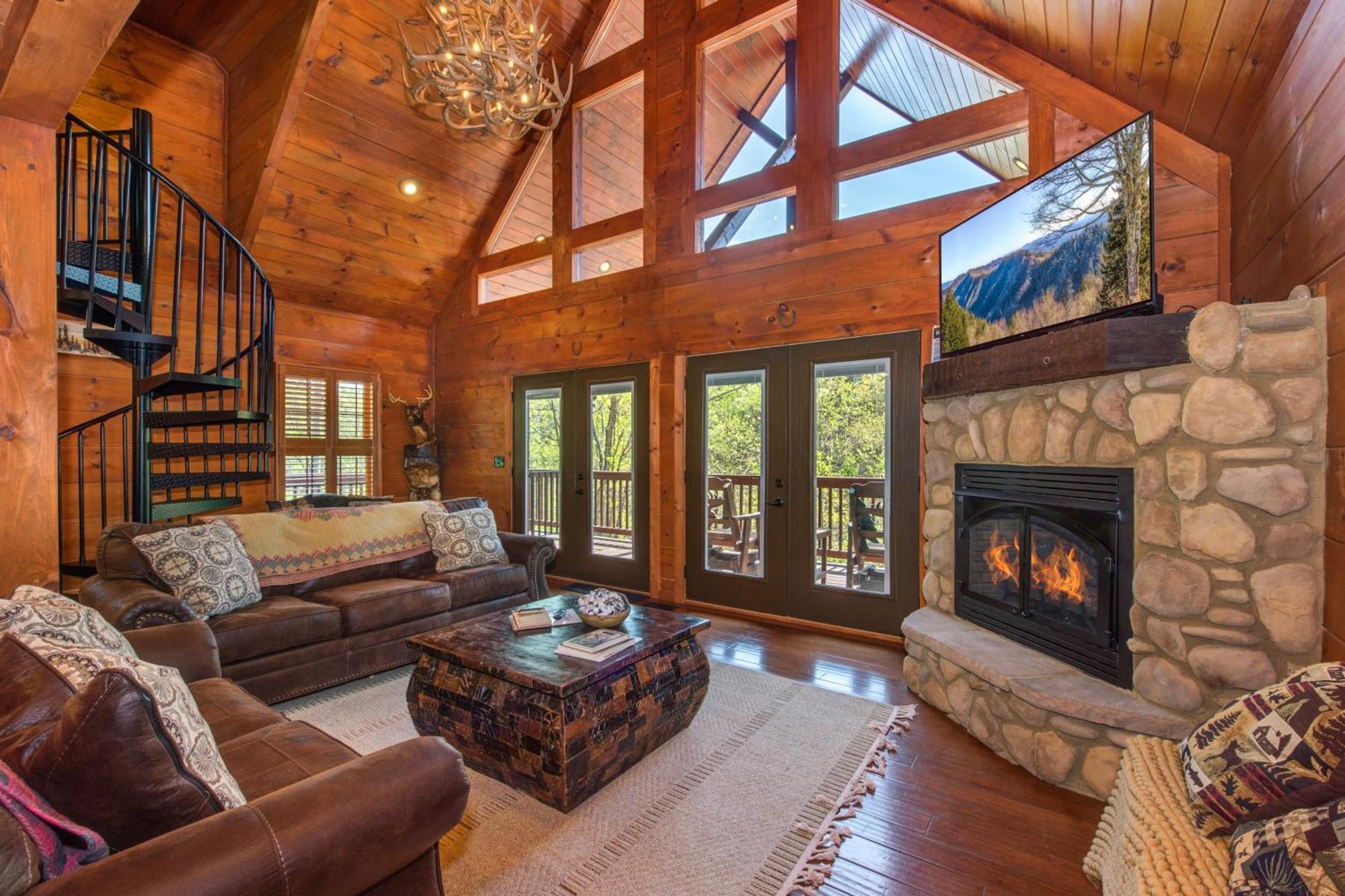 The Buckhorn By Stony Brook Cabins جاتلينبرج المظهر الخارجي الصورة