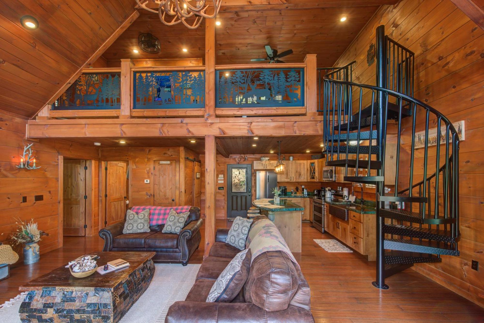The Buckhorn By Stony Brook Cabins جاتلينبرج المظهر الخارجي الصورة
